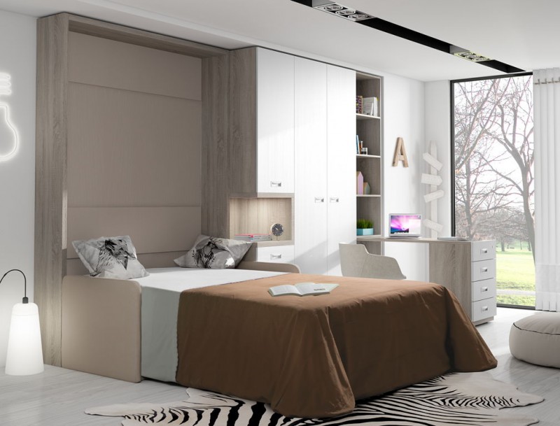 Cama abatible, una buena solución para dormir